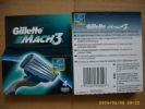 Gillette Mach3 Razor Blades Eu Version 4'S 